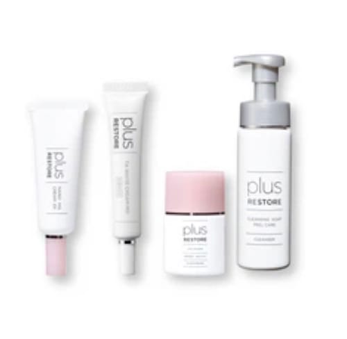 Customer photo review of プラスリストア｜肝斑治療向けセット（クレンジング選べるセット）