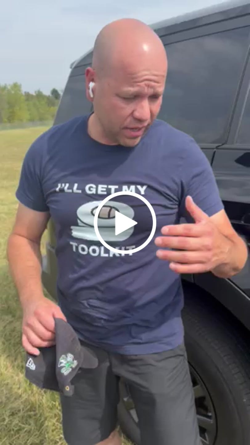 Customer video review of I’ll Get My Toolkit T-Shirt