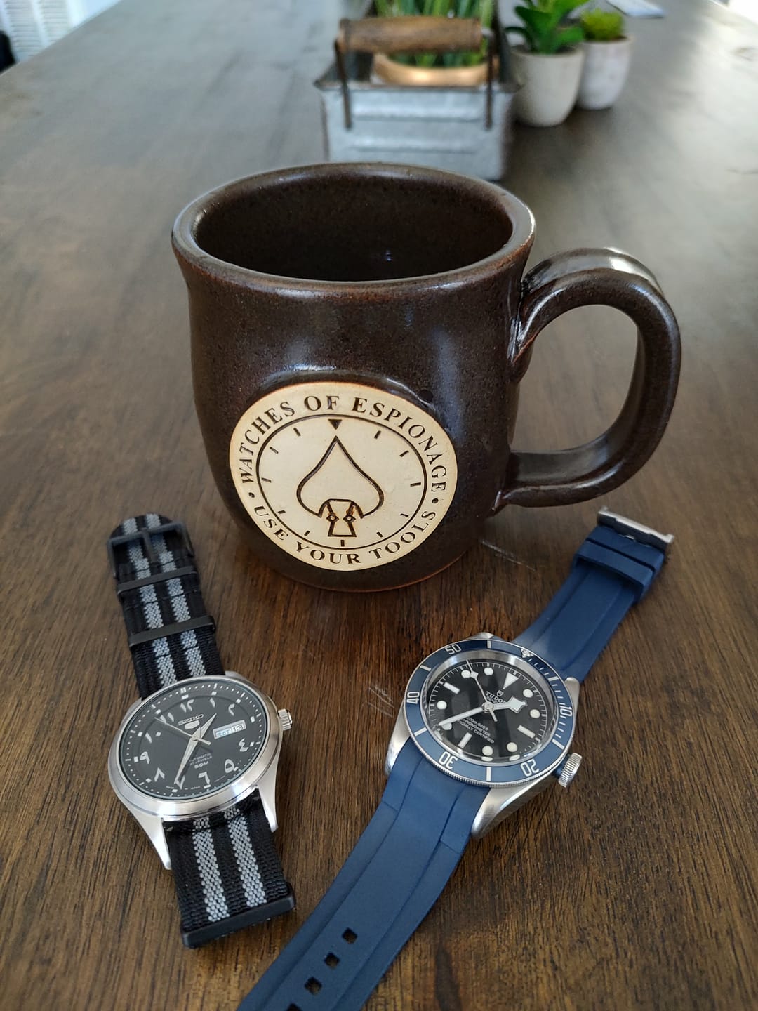 Customer photo review of W.O.E. Use Your Tools Coffee Mug