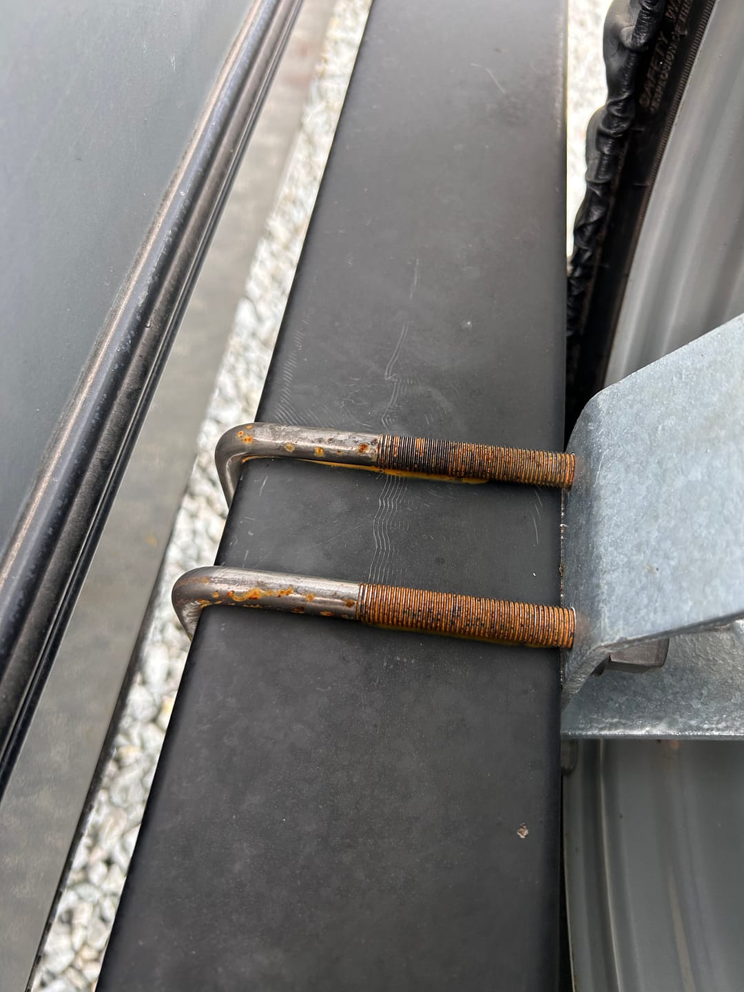Customer photo review of 7/16 Inch Diameter U-Bolts - Square