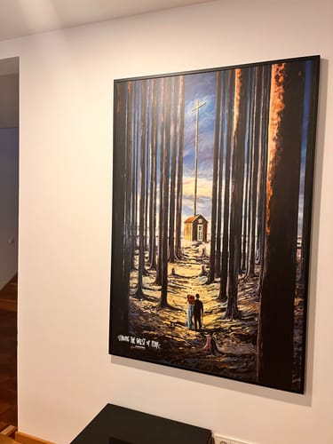 Customer photo review of Paveikslas "Leaving The Forest Of Fear"