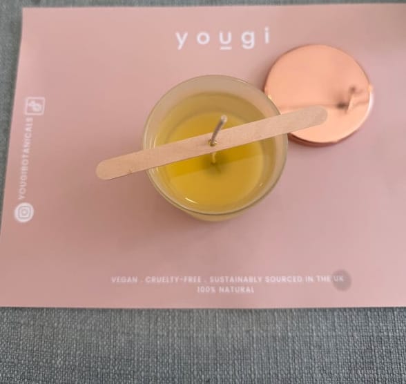 Customer photo review of Aromatherapy Candle Making Workshop, SHOREDITCH LONDON - £45