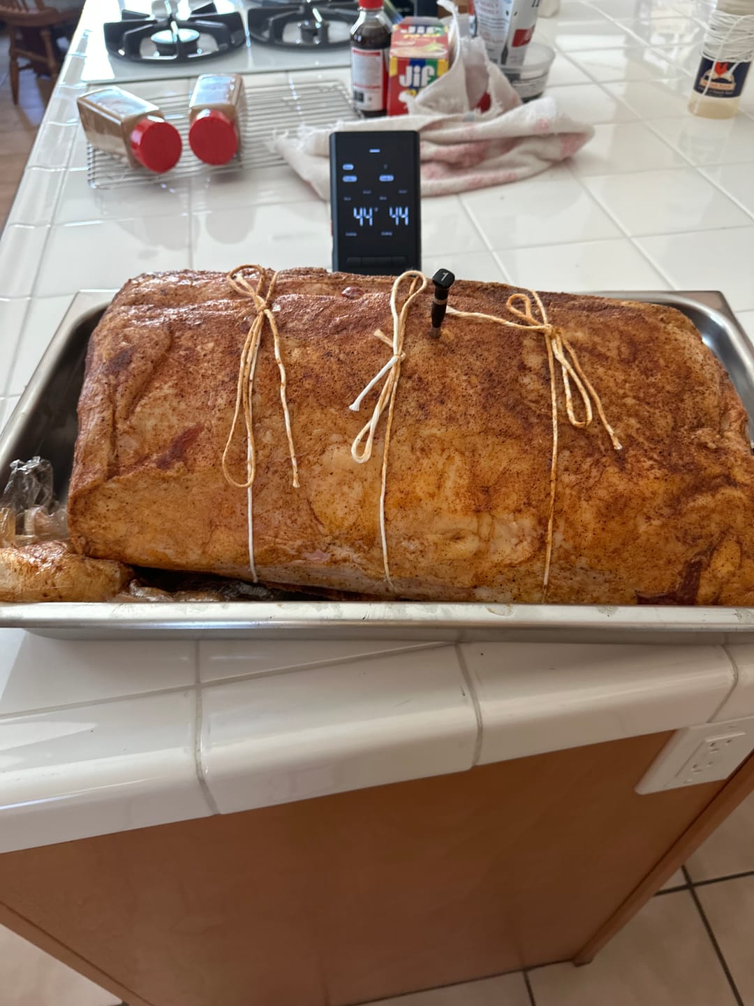 Customer photo review of Bull Shit Seasoning & Rub 13oz shaker