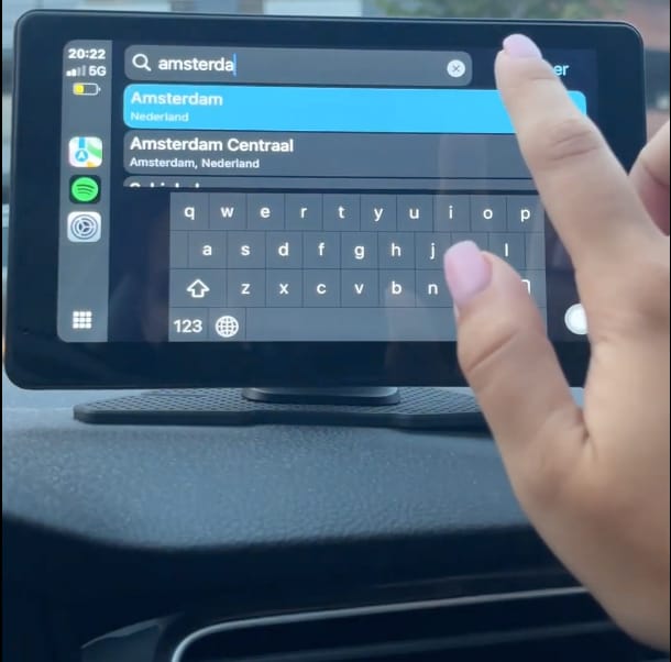 Customer photo review of CarPlay Scherm