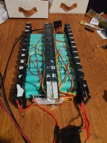 Customer photo review of EVE 33V 18650 3200mAh 10A Battery