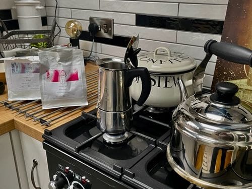 Customer photo review of Balance Coffee