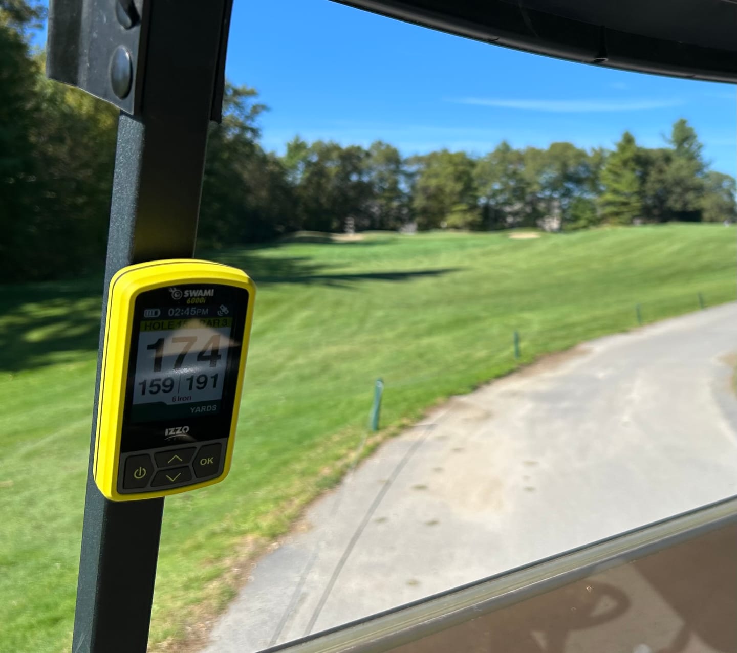 Customer photo review of Swami 6000I GPS Rangefinder