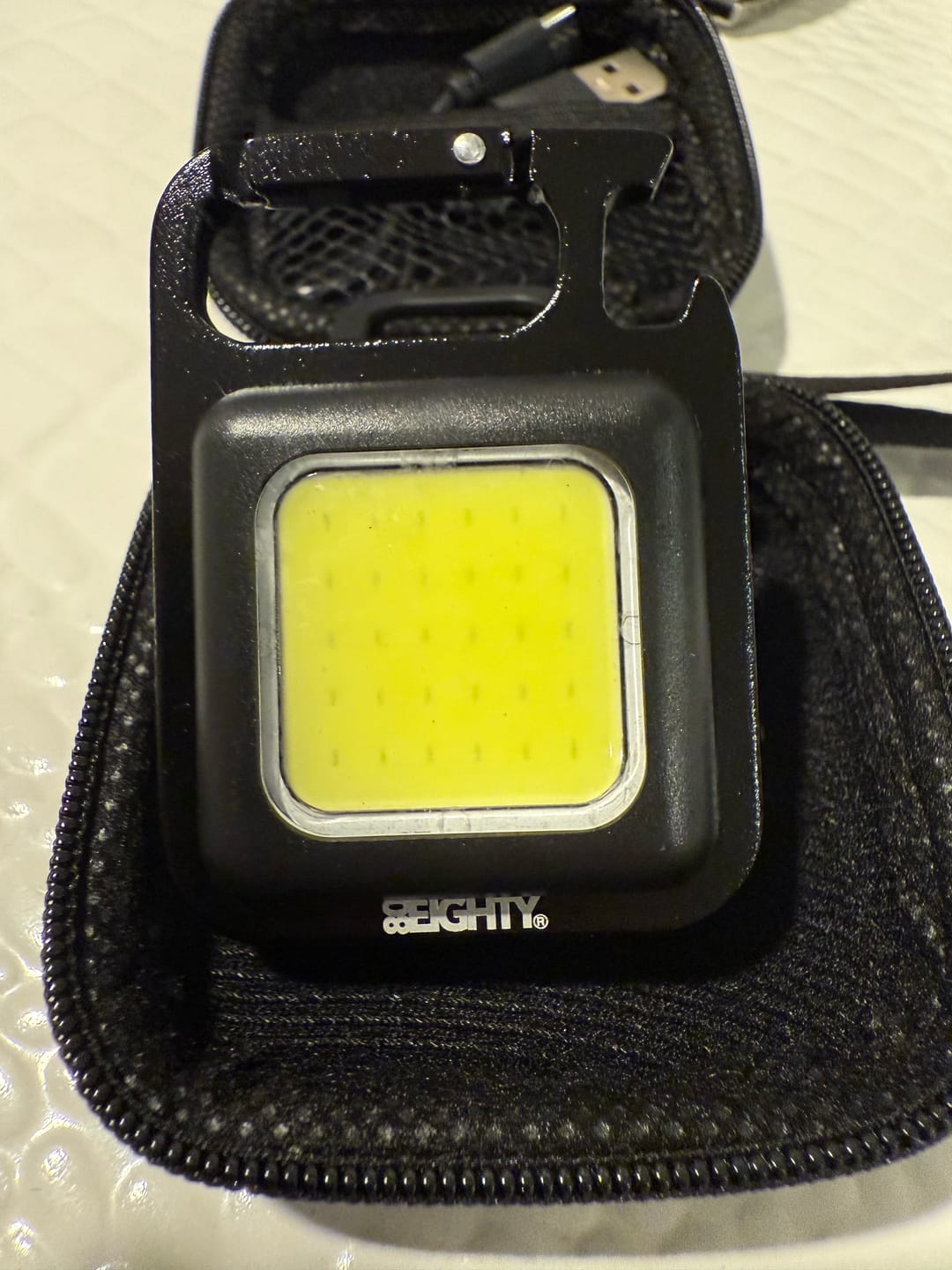 Customer photo review of 80Eighty® Mini 3-1 Flashlight Keychain