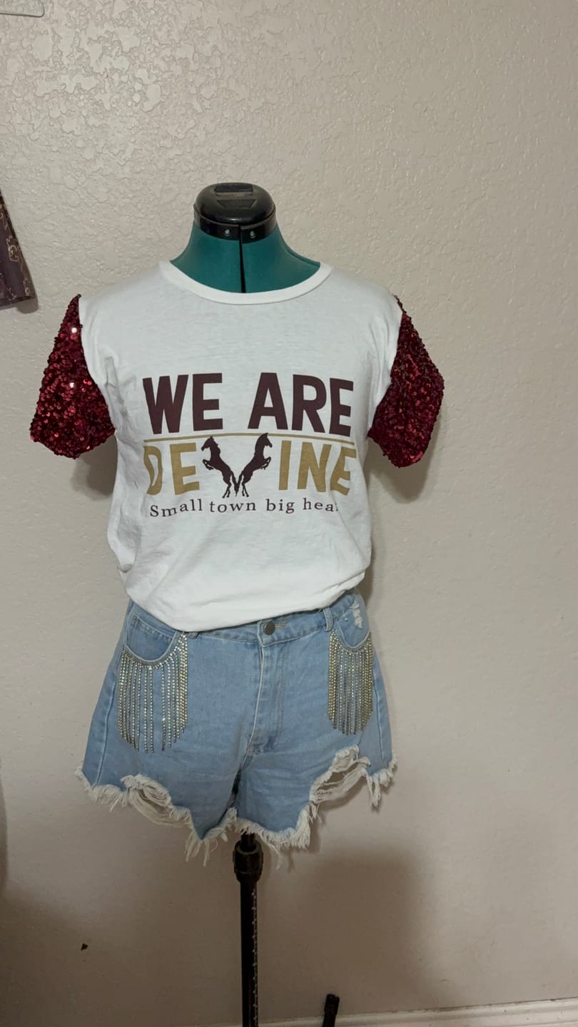 Customer photo review of Sequin on Velvet