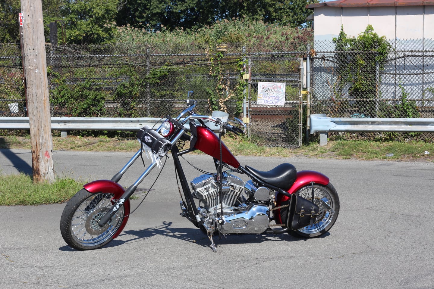 Customer photo review of H-D® Hardtail Left Side Solo Bag - SHL01