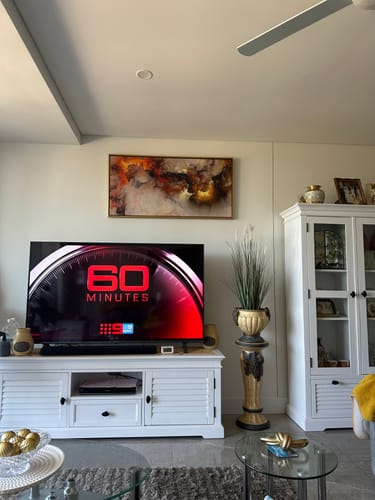 Customer photo review of THUNDER LIGHTNING CANVAS