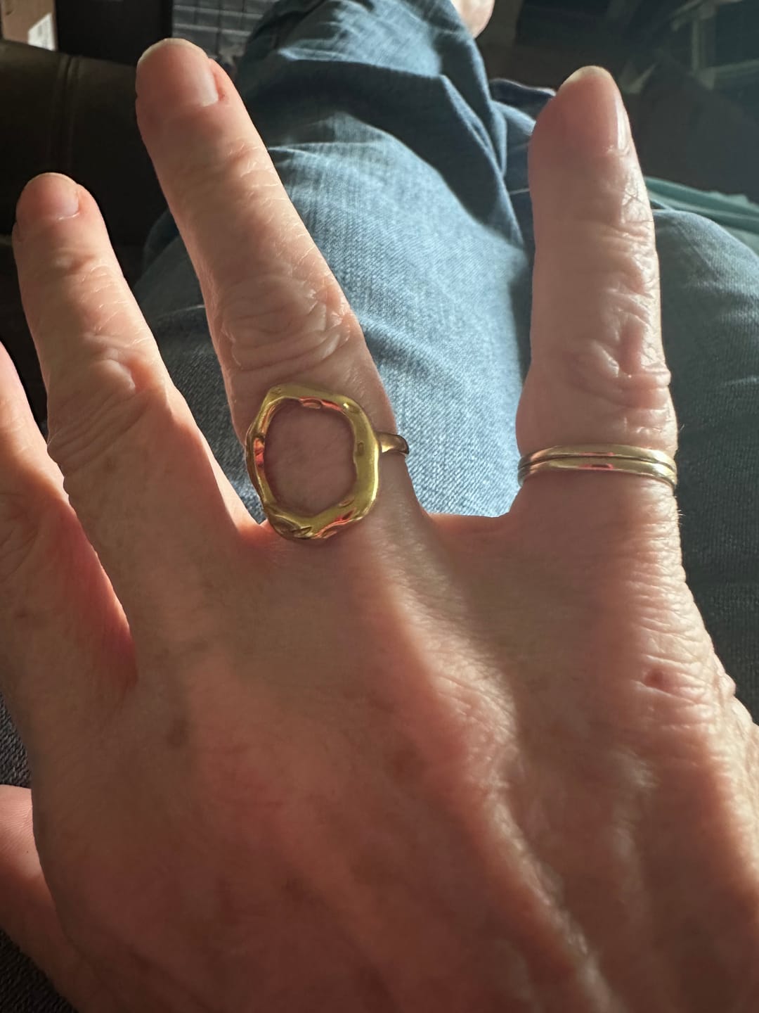 Customer photo review of Cairo Band Ring (Bundle)