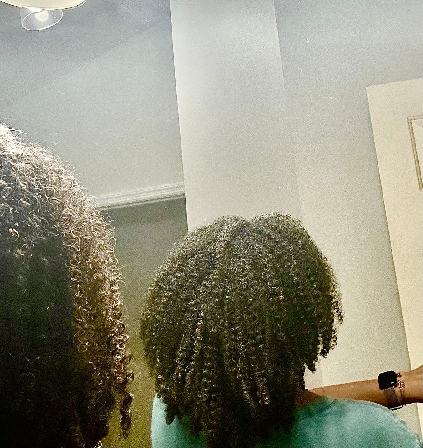 Customer photo review of STRENGTHEN Protein + Moisture Balancing Deep Conditioning Treatment