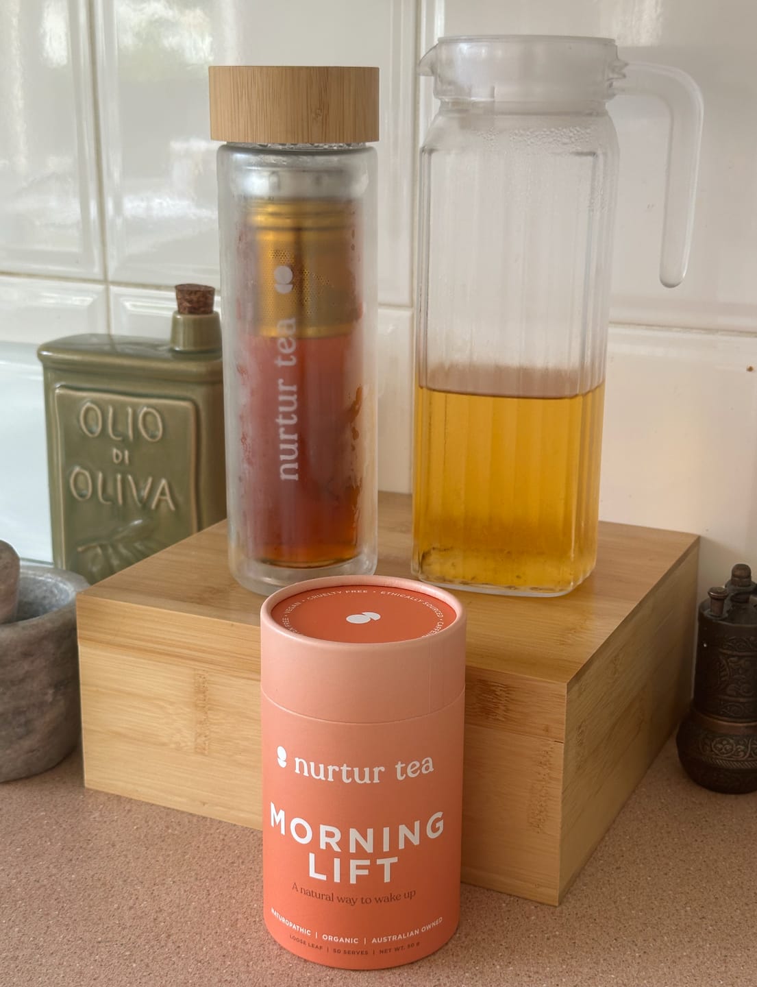 Customer photo review of Morning Lift Tea