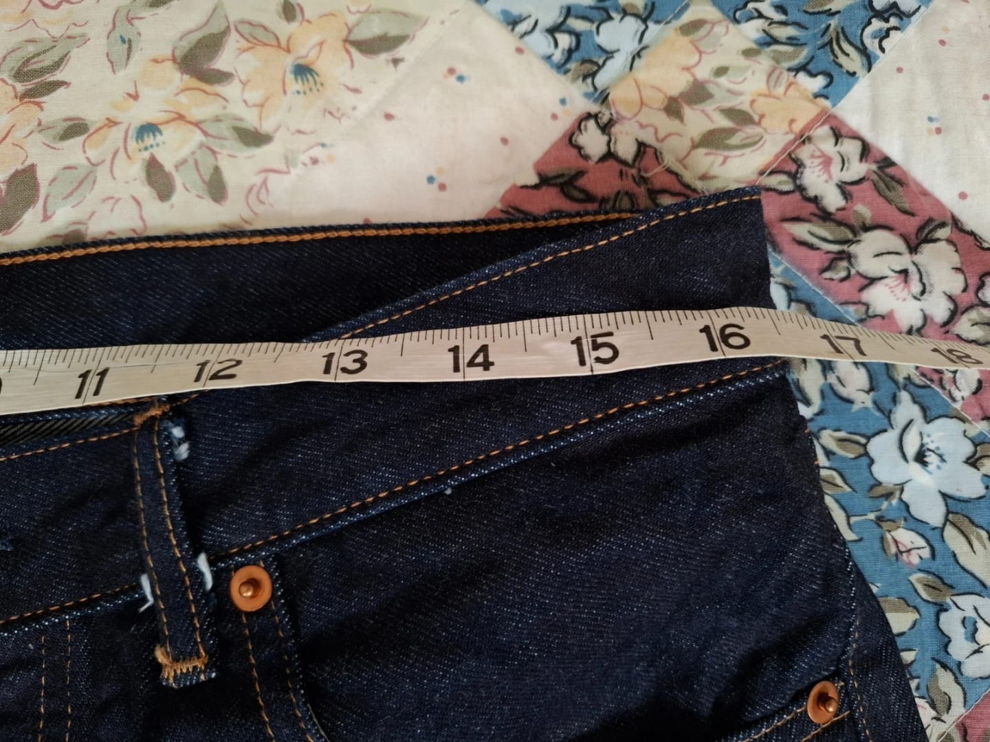 Customer photo review of Lot 602 1969 Model Selvedge Denim Jeans