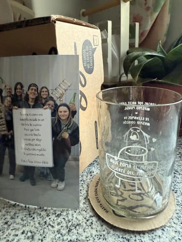 Customer photo review of Titanes - Juego de 6 Vasos - 500 ml