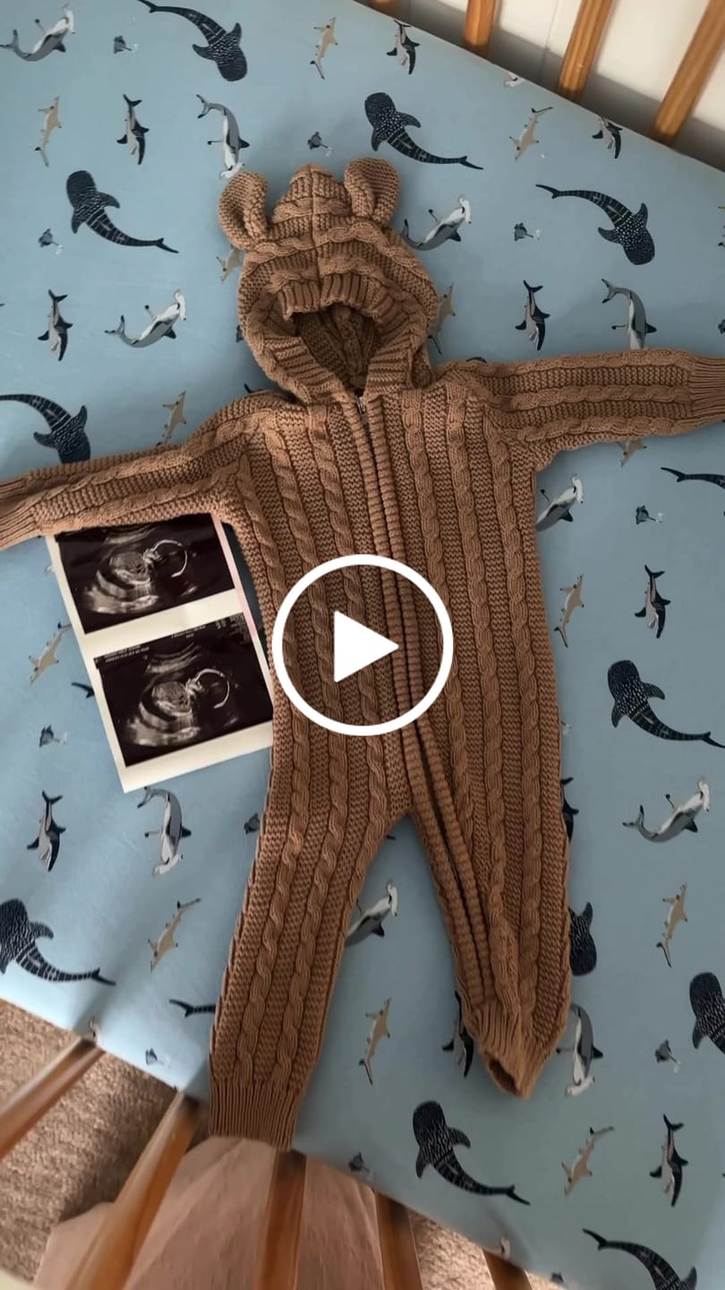 Customer video review of Luna + Luca Baby Bear Jumpsuit - Acorn
