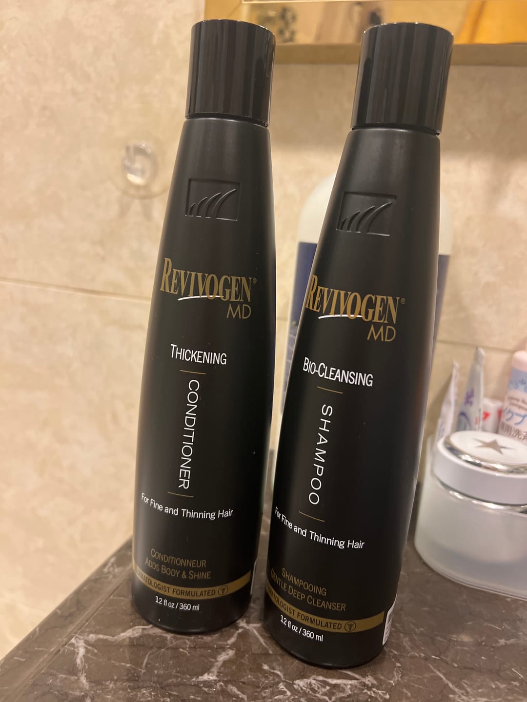 Customer photo review of REVIVOGEN MD Bio-Cleansing Set (360mL + 360mL)