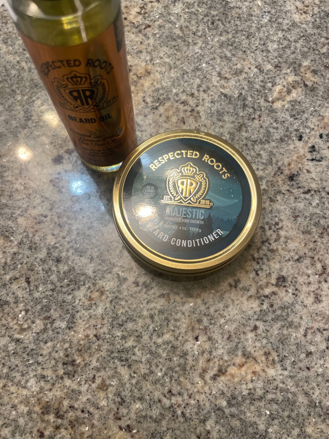 Customer photo review of Beard Conditioner - Majestic Scent