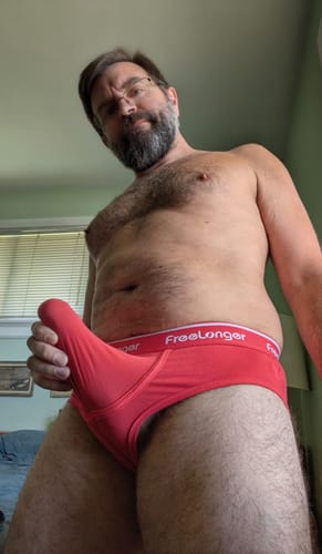 Customer photo review of FreeLonger Men's Comfy Separate Big Pouch Briefs