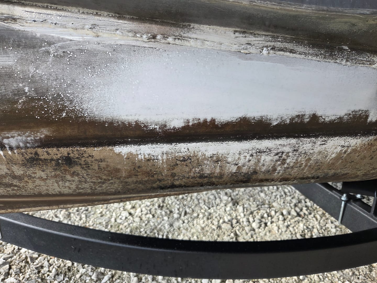 Customer photo review of Acid Machine Clean: All-Purpose Acid Cleaner & Water Spot Remover