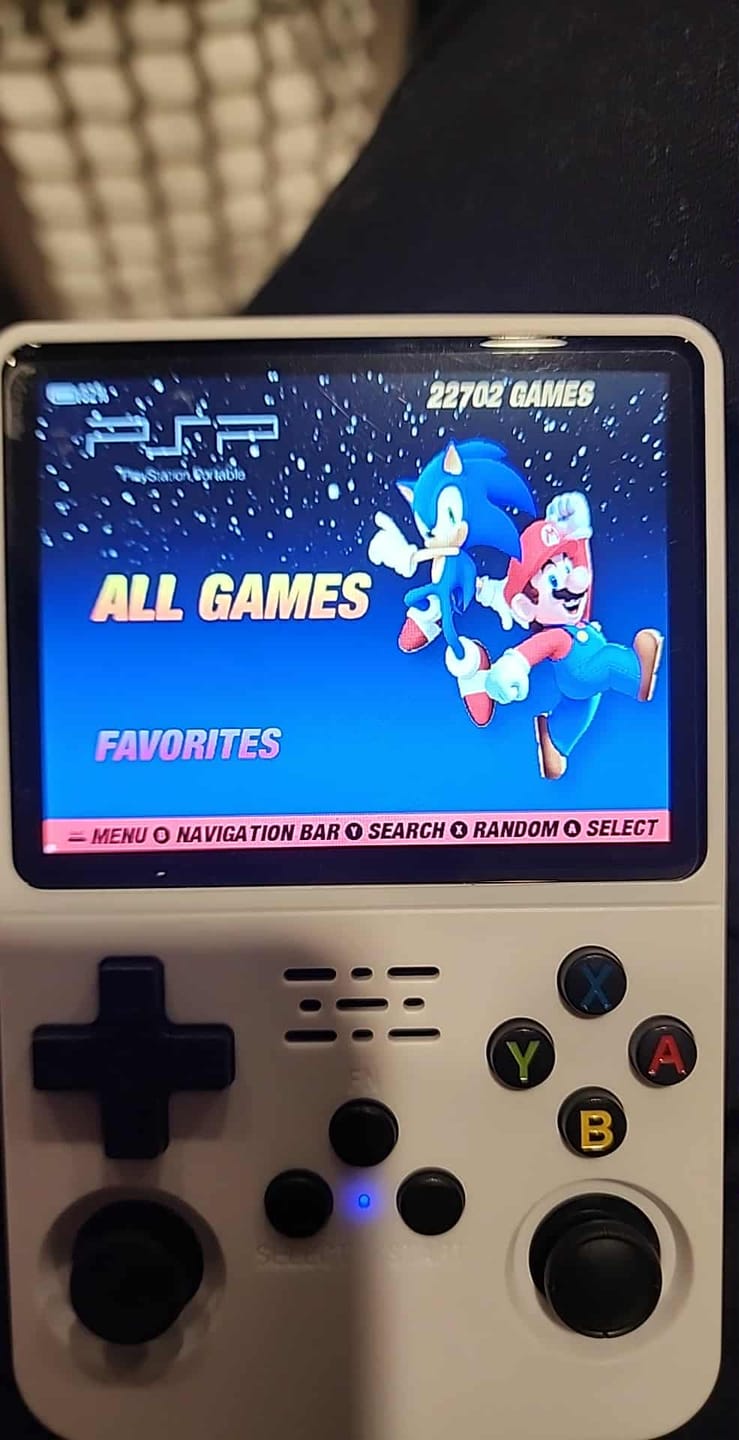 Customer photo review of MovieHub™ - RetroX GamerBoy Pro