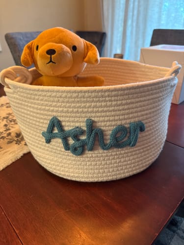 Customer photo review of Basket Size