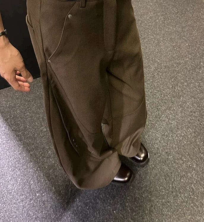 Customer photo review of Retro Unisex Barrel Baggy Pants - 2450