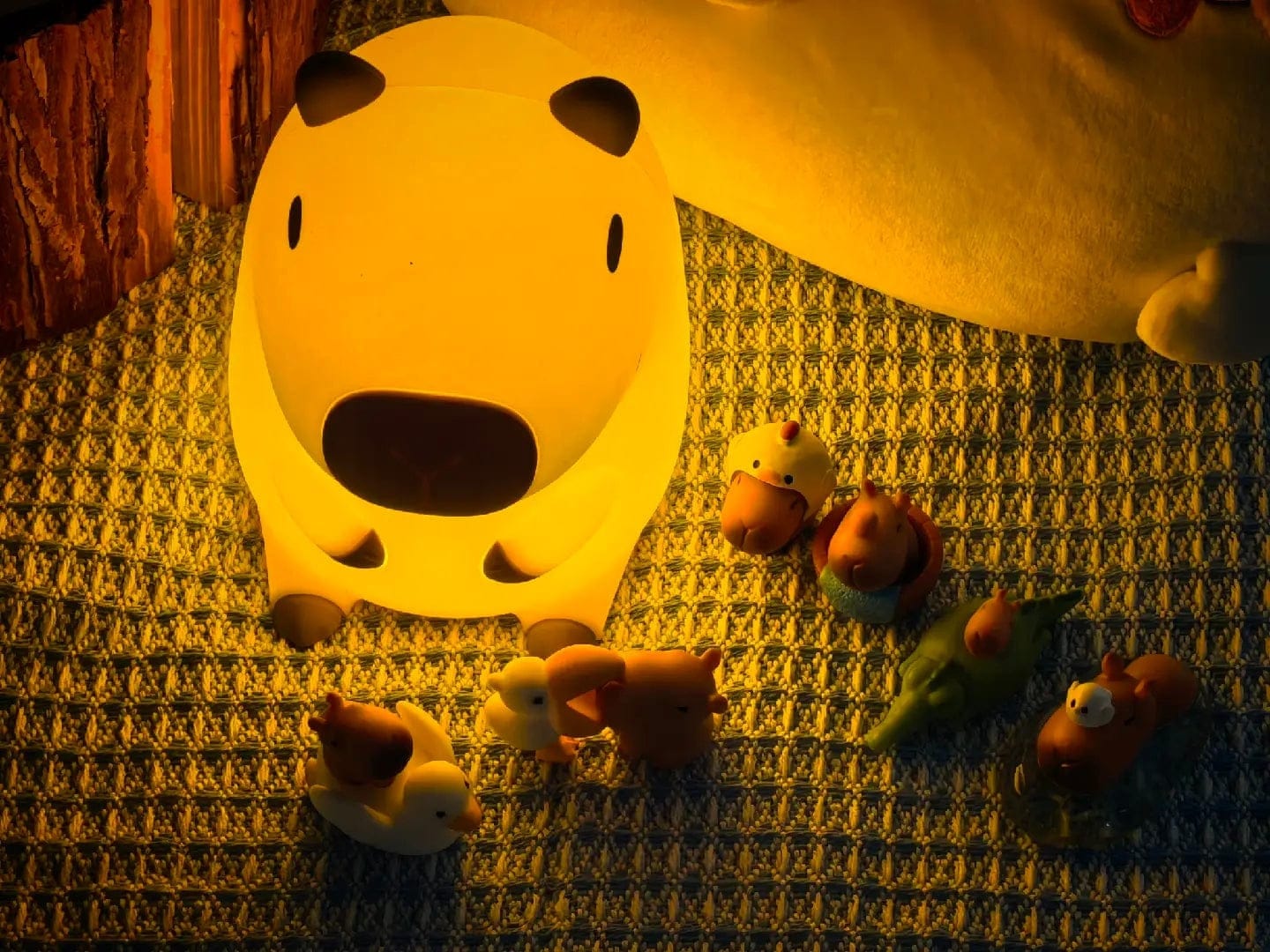 Customer photo review of MeWaii® Capybara Squishy Night Light - Perfect Gift 🎁