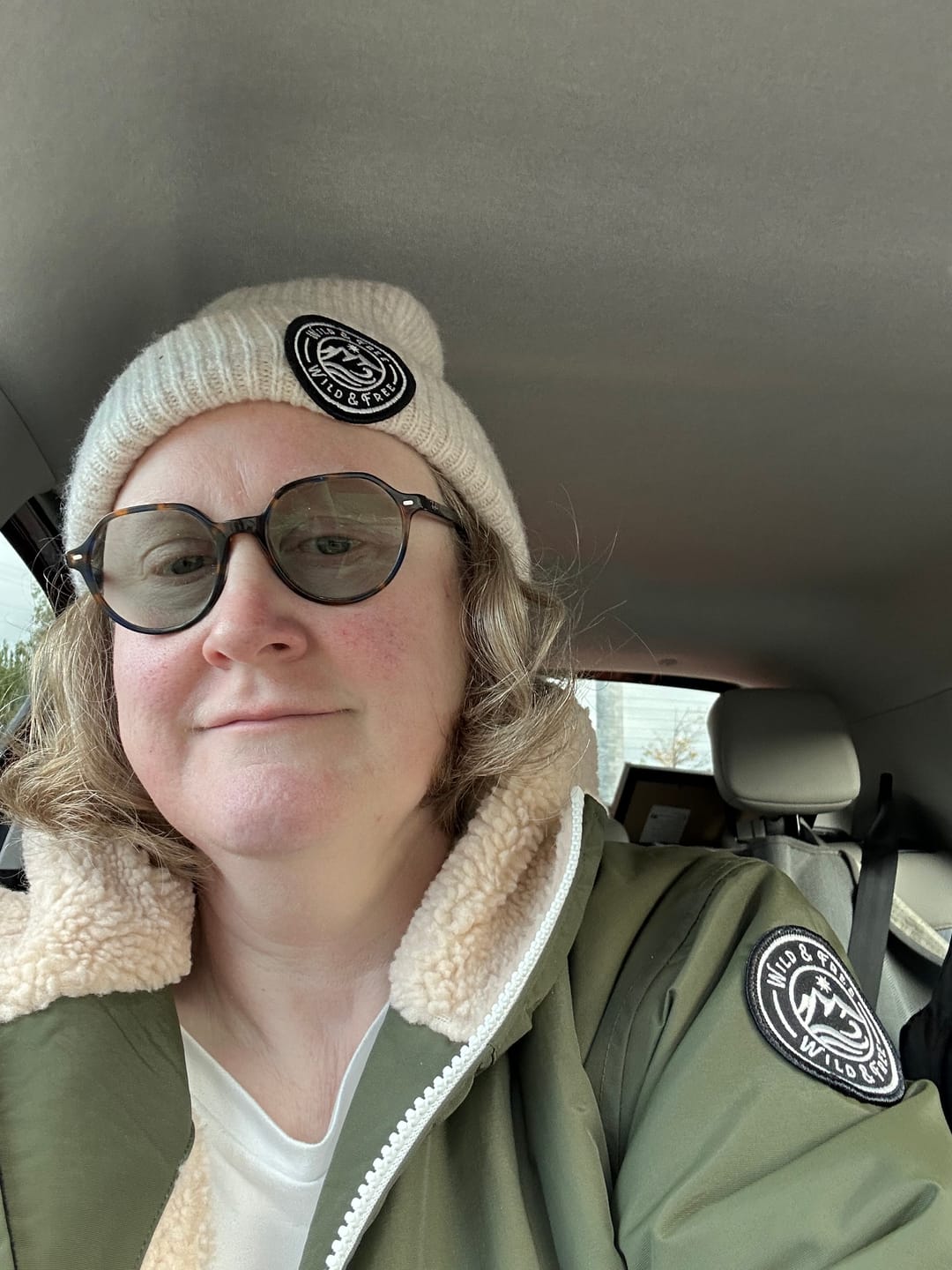 Customer photo review of The Wooly Ribbed Beanie