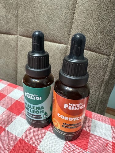 Customer photo review of Gotas de Melena de León - Ultra concentrado