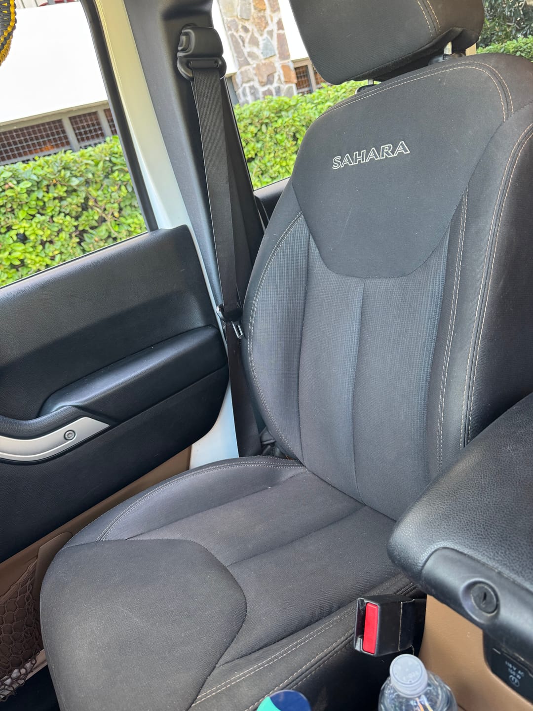 Customer photo review of 2013-18 Jeep Wrangler JK Custom Leather Seat Covers