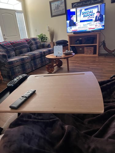 Customer photo review of Independence Tray Table