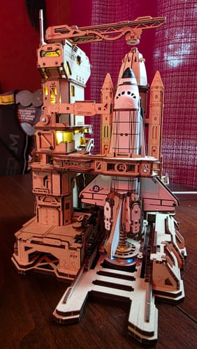 Customer photo review of Space Shuttle 3D Wooden Puzzle