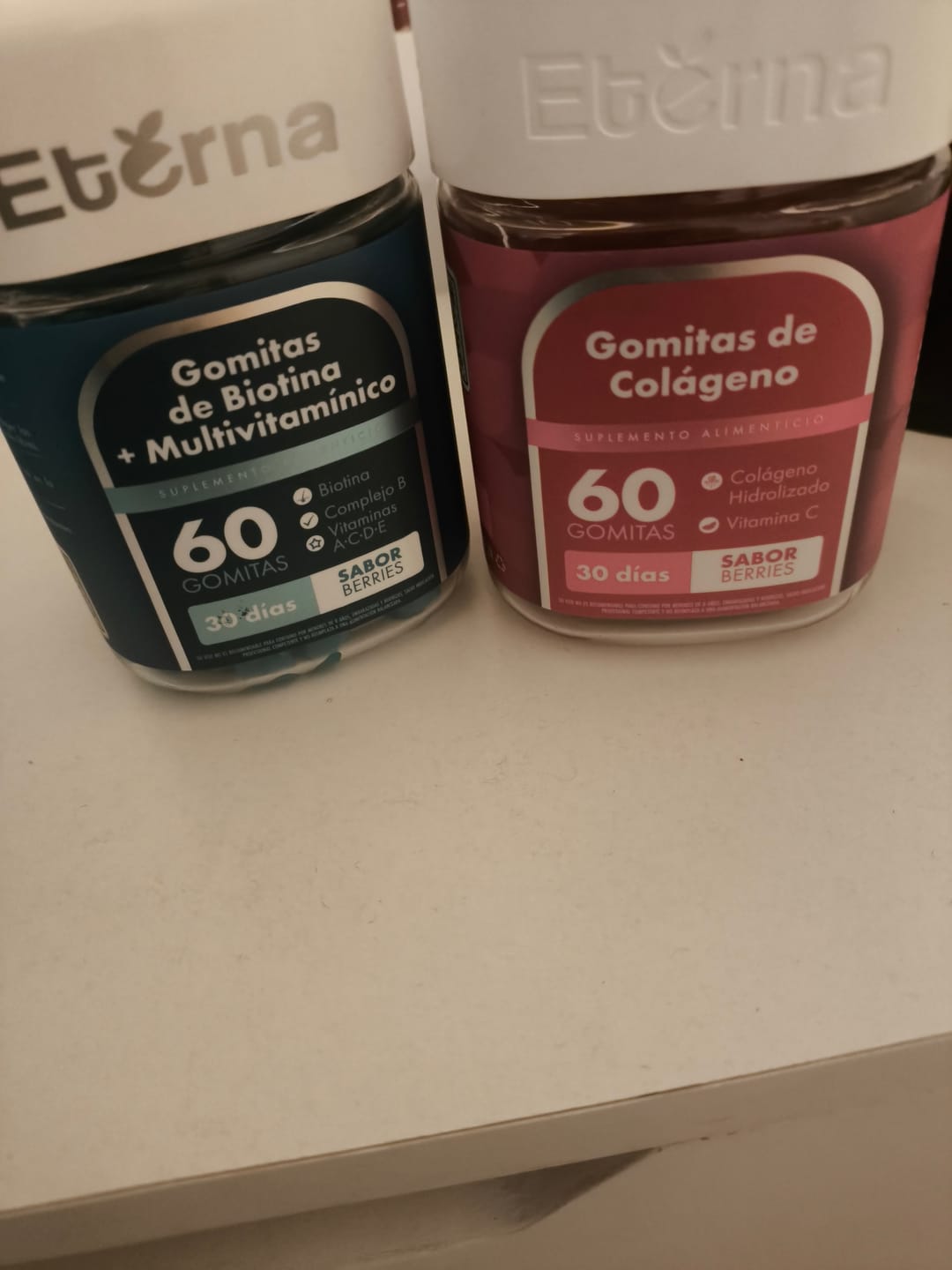 Customer photo review of Pack Biotina + Colágeno