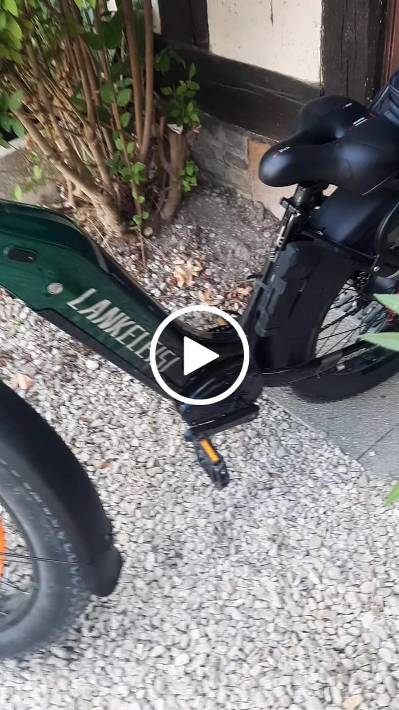 Customer video review of Multifunctional Colorful Display For Lankeleisi MG600 Plus/RV700/RV800/RX800 Plus/MG800 Max Electric Bike