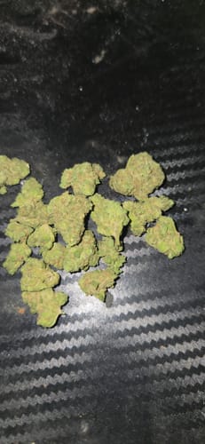 Customer photo review of GMO | Greenhouse THCA Flower Smalls
