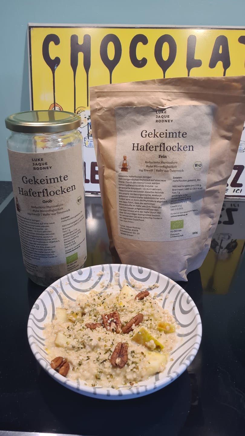 Customer photo review of Gekeimte Haferflocken