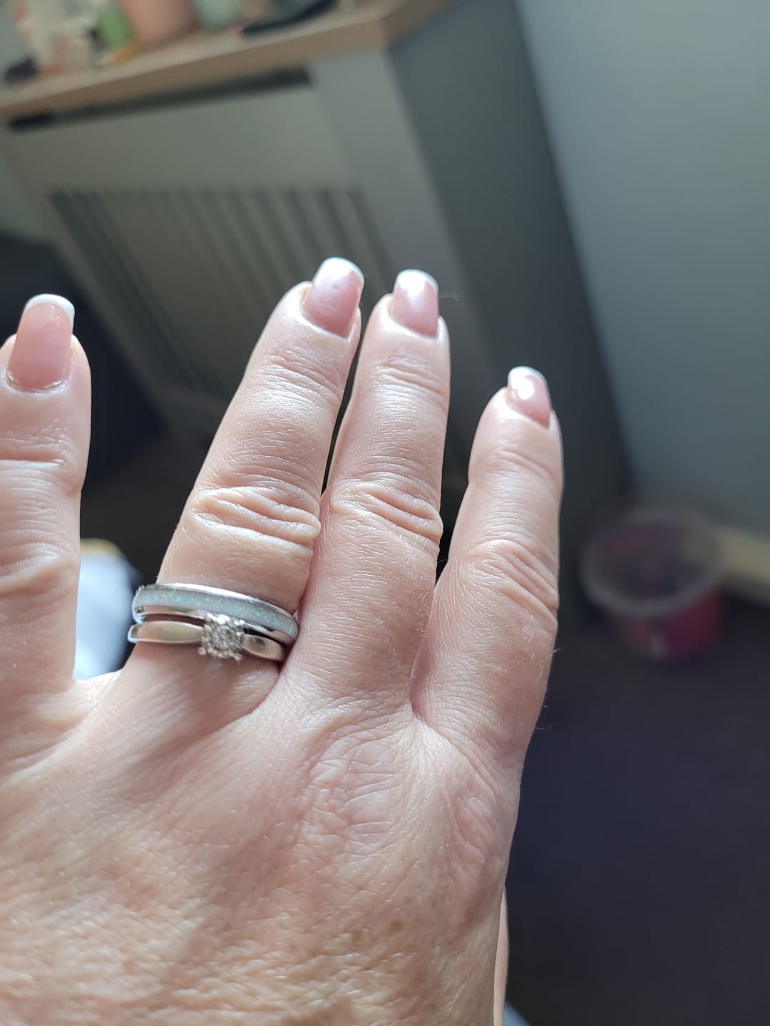 Customer photo review of Engrave Your Ring