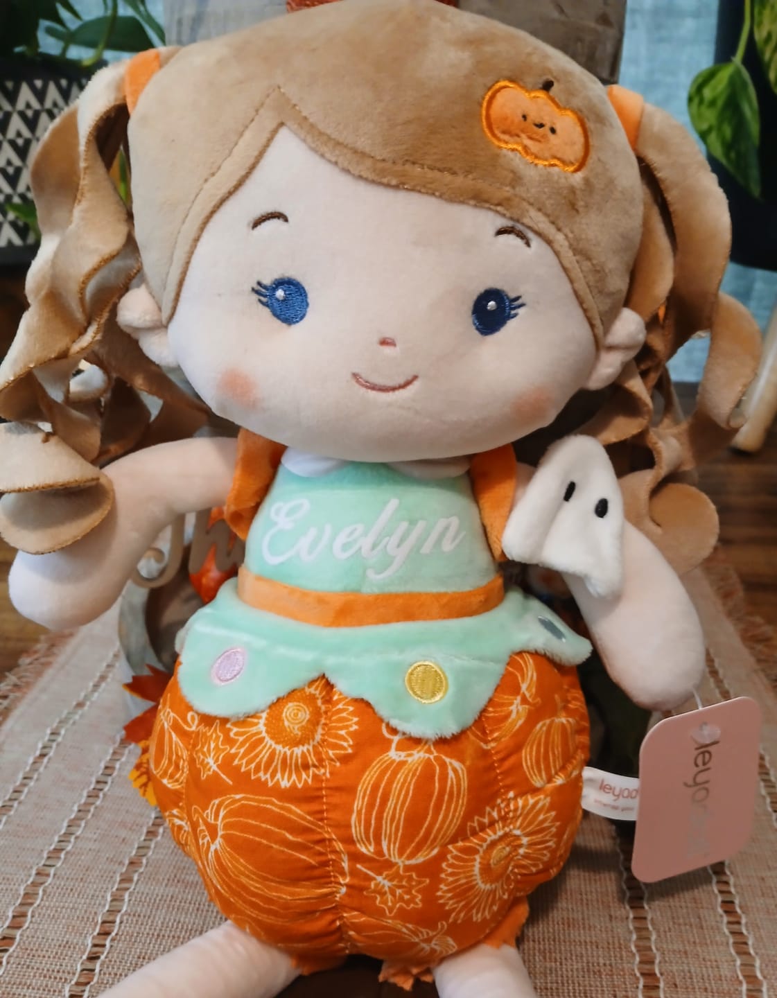 Customer photo review of Personalized Pumpkin Girl (…Boo…) - Halloween Special
