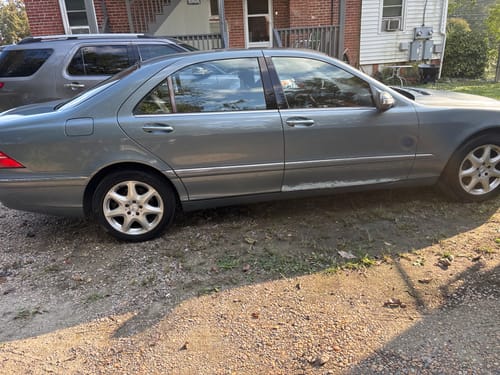 Customer photo review of 2003-2006 Mercedes-Benz S430 4MATIC Sedan 4-Wheel Air Suspension Conversion Kit With Light Fix (MT14FM)