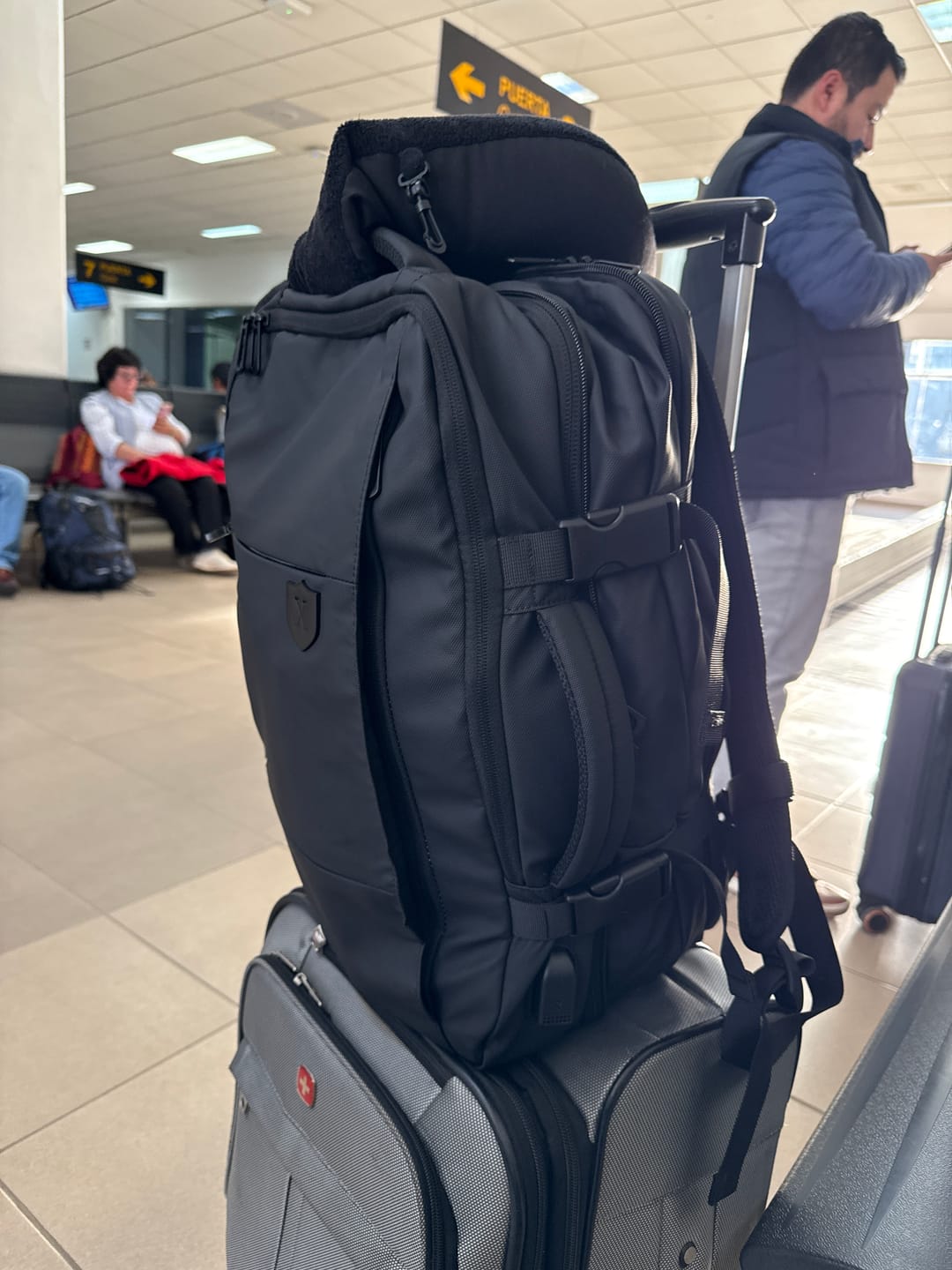 Customer photo review of Grand Travel Backpack