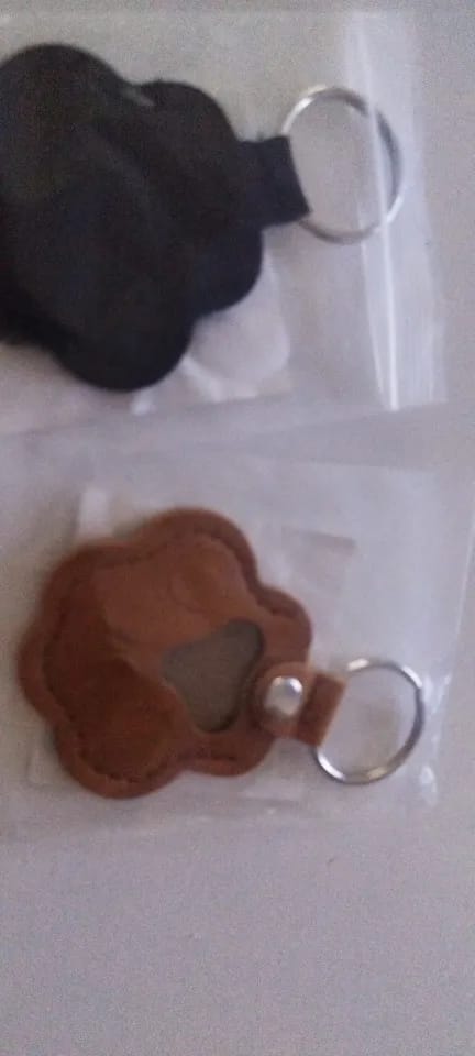 Customer photo review of FurEver With You – Pet Hair Keepsake Keyring
