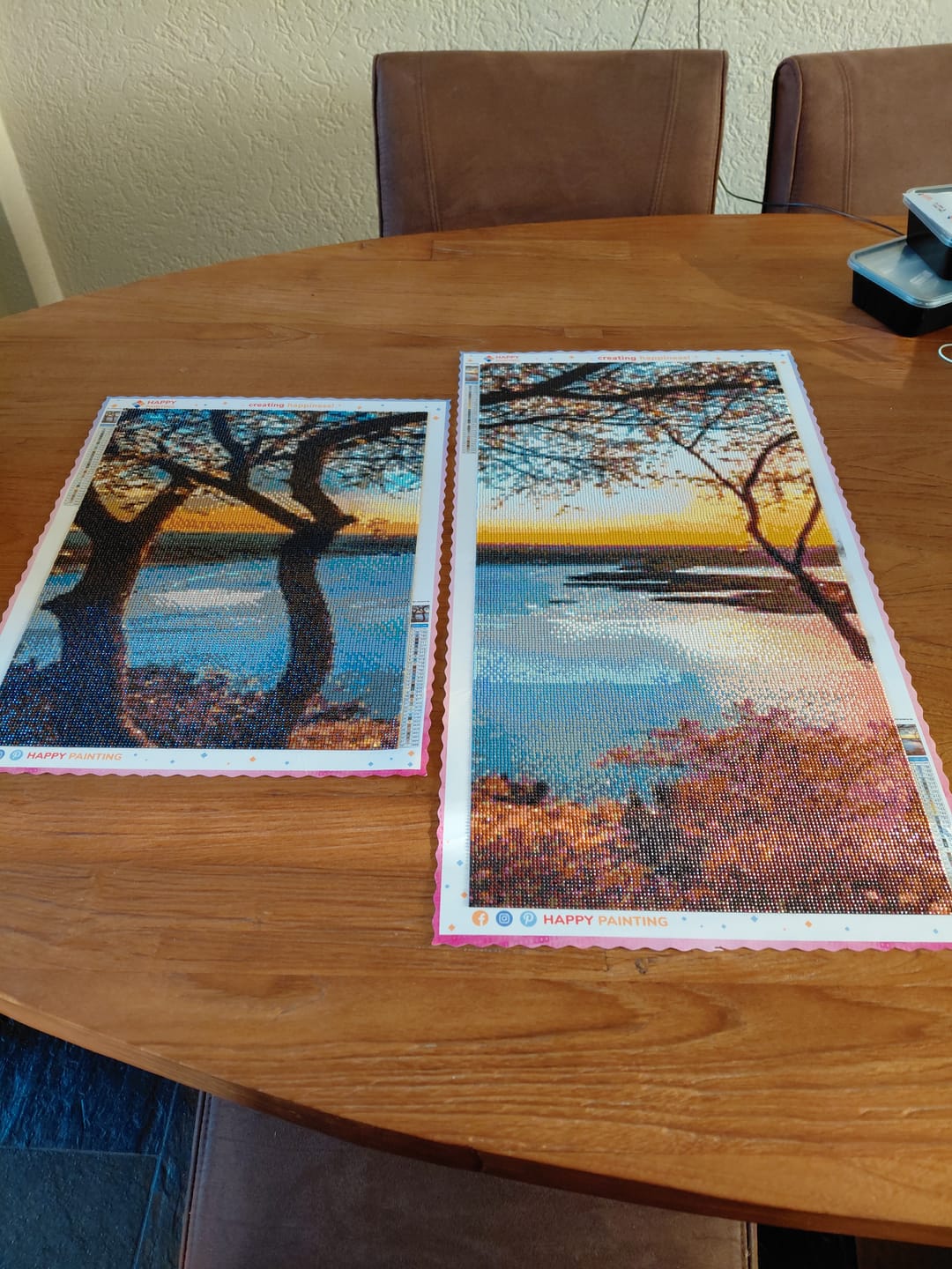 Customer photo review of Meer - Zonsondergang | 5 Luiken