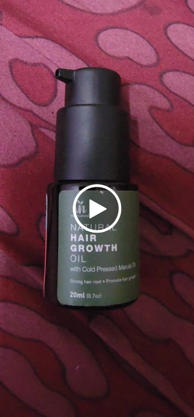 Customer video review of Hair Growth Oil
