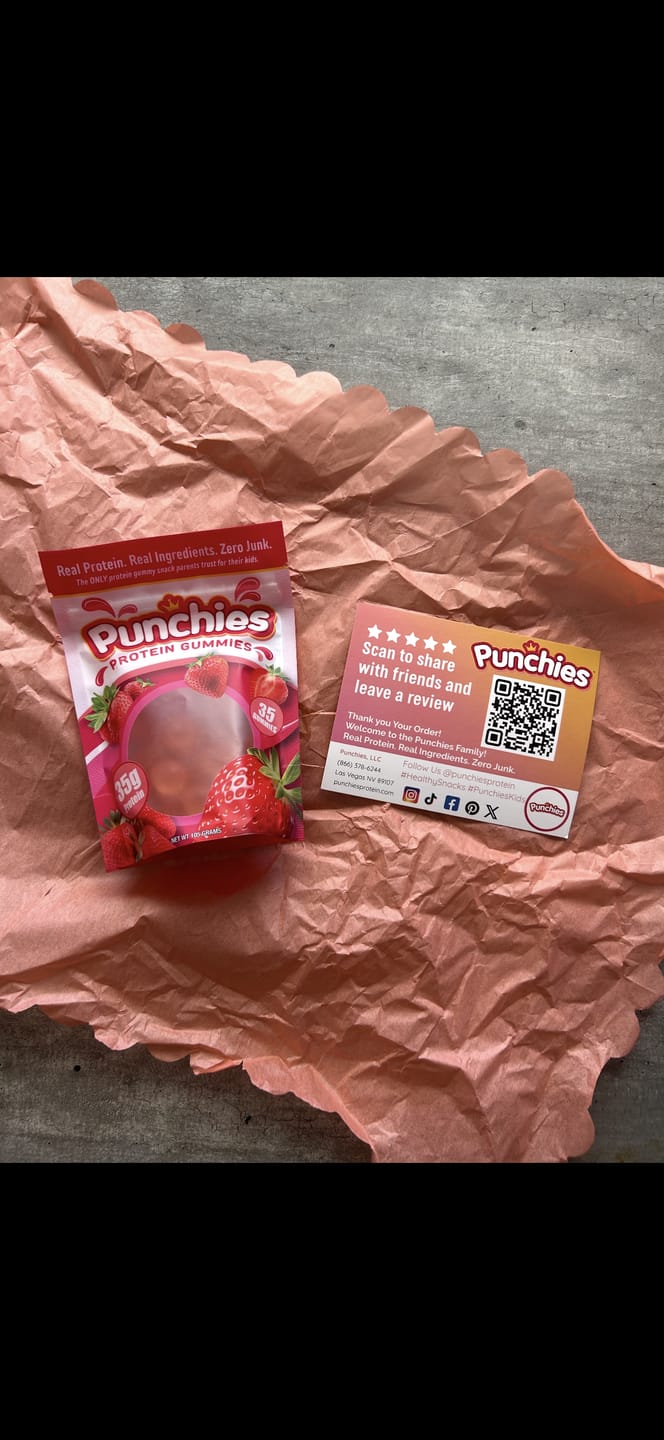 Customer photo review of Protein Gummies for Kids