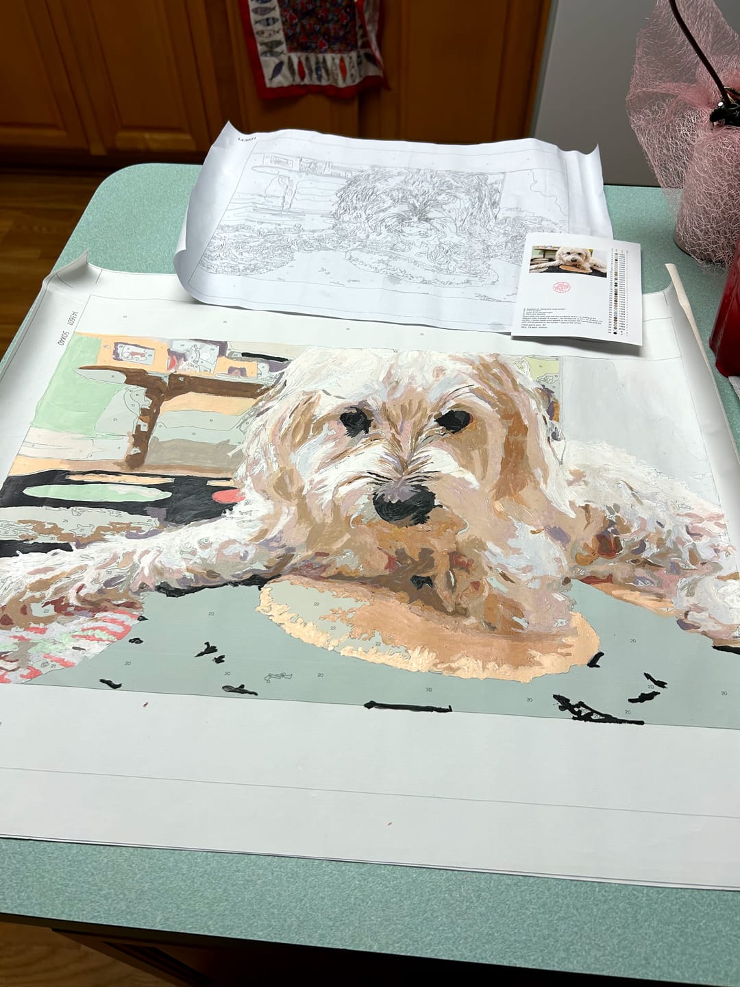 Customer photo review of Paint your photo