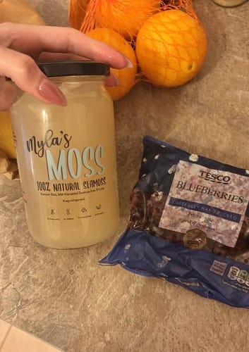 Customer photo review of MYLASMOSS SEAMOSS GEL (720ML)