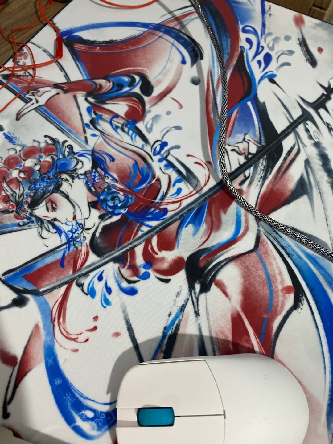 Customer photo review of ESPTiger Pioneer Series Wu Xiang V2 Poron Mousepad