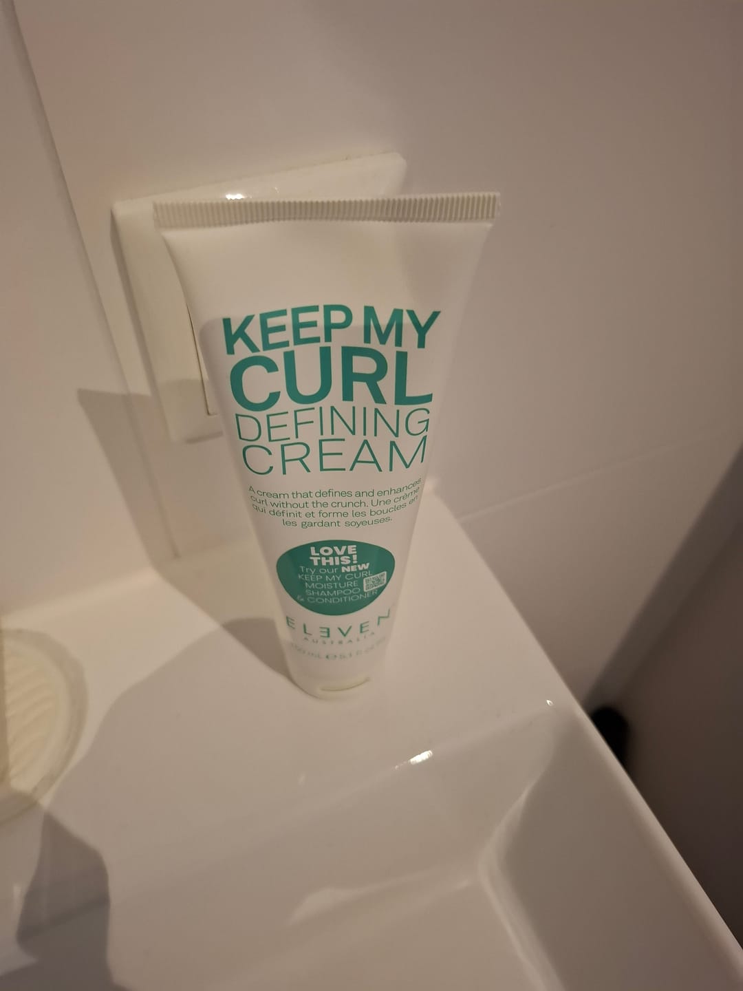 Customer photo review of Keep My Curl Defining Cream